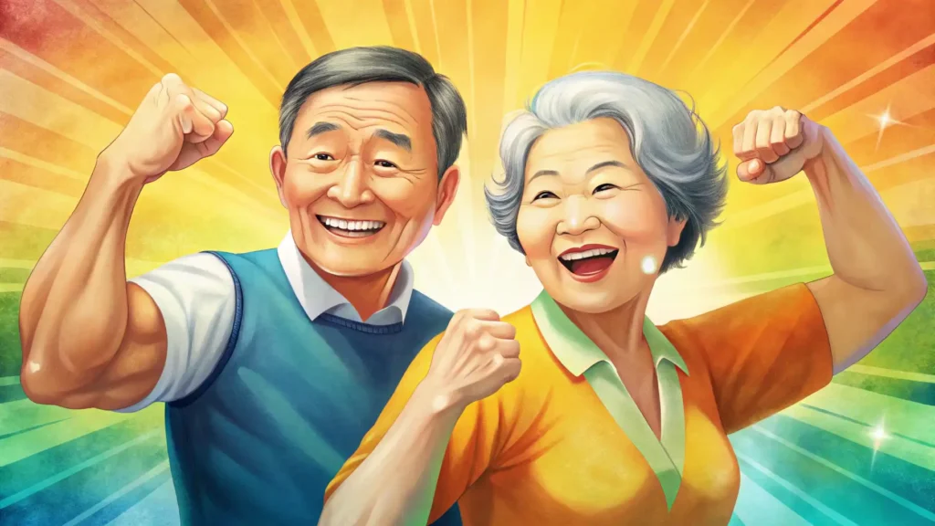어르신 근육 지키기! 힘 불끈! 노년기 필수 비타민과 영양소 총정리 1 활력 넘치는 노년기 근육 건강과 필수 영양소
