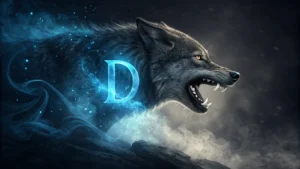 1만년 전 멸종된 다이어 울프가 복제 기술로 부활하는 듯한 극적인 모습.
